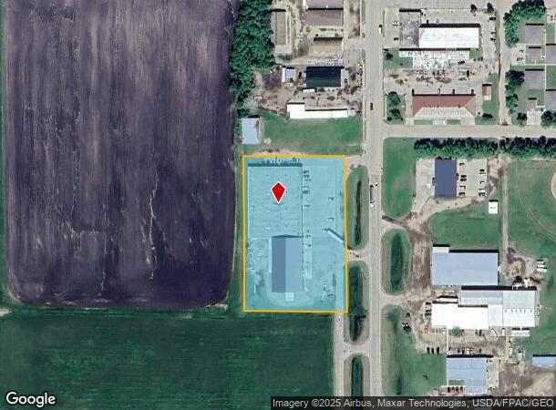  601 S Division Ave S, Cavalier, ND Parcel Map