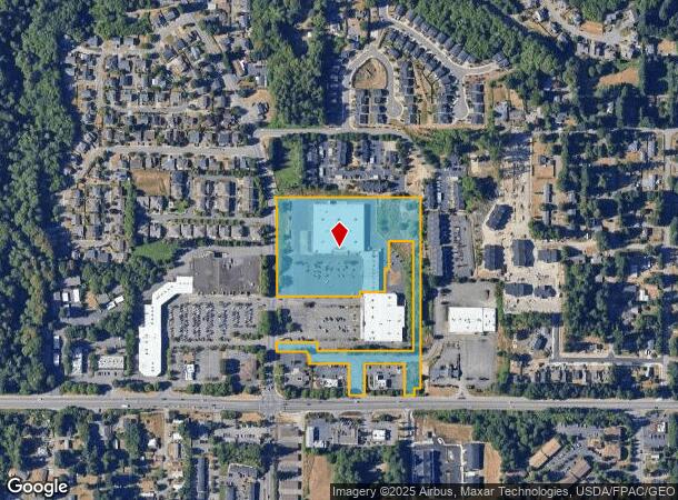 1353 Olney Ave Se, Port Orchard, WA Parcel Map