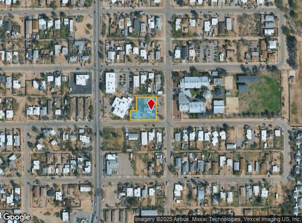 936 E 34Th St, Tucson, AZ Parcel Map