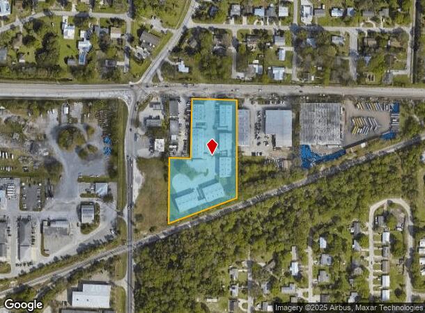  901 Edwards Rd, Fort Pierce, FL Parcel Map