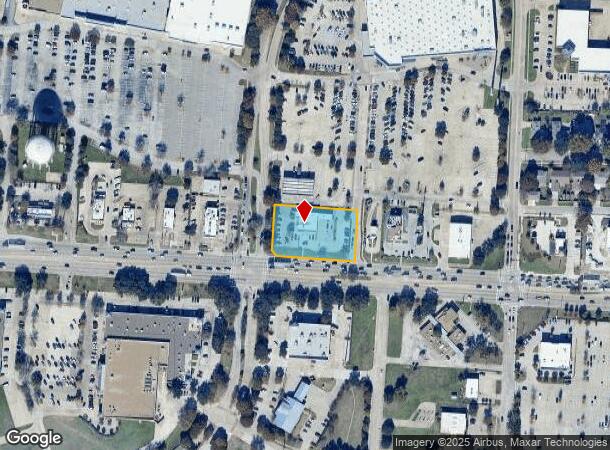  1680 W University Dr, Mckinney, TX Parcel Map