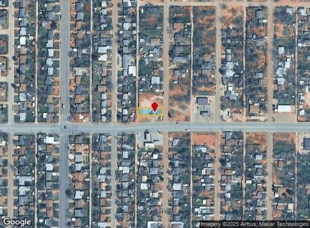  2802 Ambler Ave, Abilene, TX Parcel Map