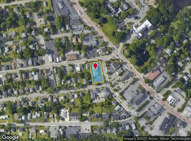 18 Maple Ave, Barrington, RI Parcel Map