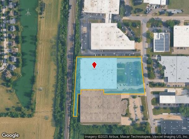 1020 Frontenac Rd, Naperville, IL Parcel Map