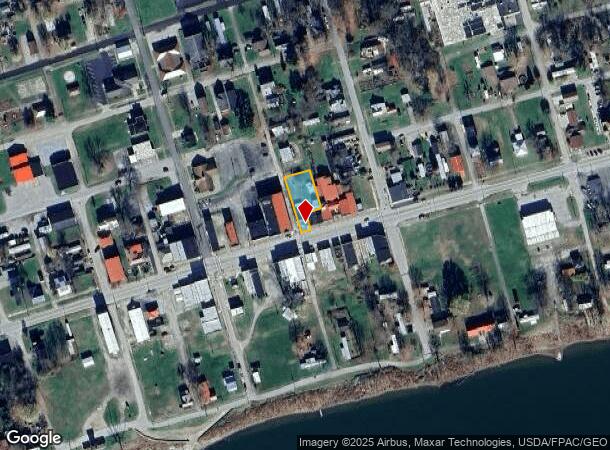  201 E 2Nd St, Manchester, OH Parcel Map