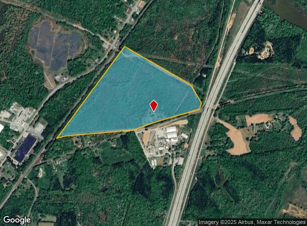 850 Hackett St, Salisbury, NC Parcel Map