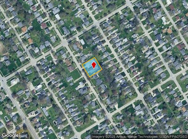 1126 Anderson Ave, Maumee, OH Parcel Map