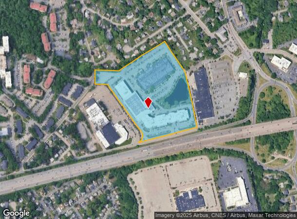 100 Sylvan Rd, Woburn, MA Parcel Map