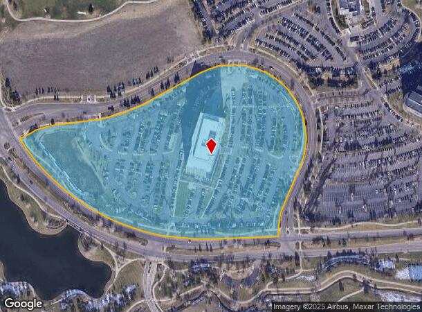 385 Interlocken Cres, Broomfield, CO Parcel Map
