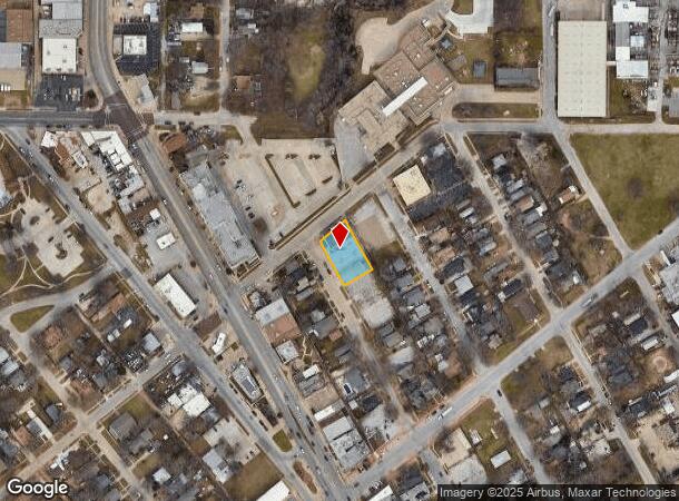  1428 N Commerce St, Fort Worth, TX Parcel Map