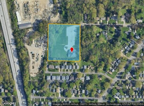  1061 Clearview Ave, Akron, OH Parcel Map