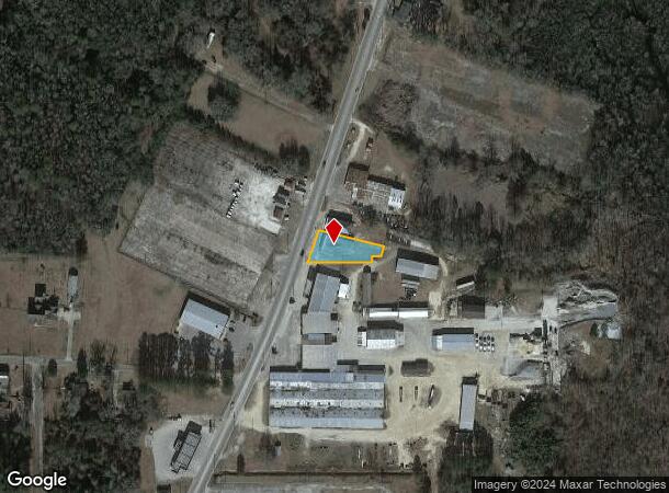  710 N Walnut St, Fairmont, NC Parcel Map