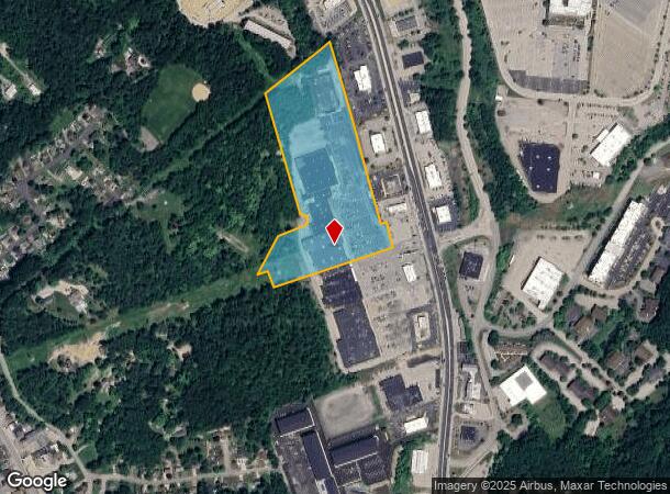  7219 Mcknight Rd, Pittsburgh, PA Parcel Map