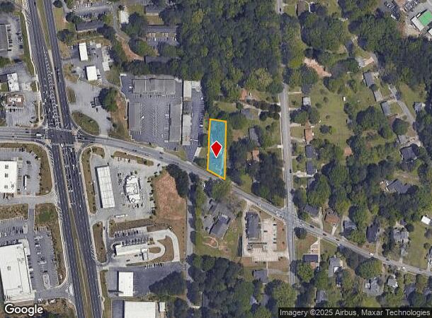  172 North Ave, Jonesboro, GA Parcel Map