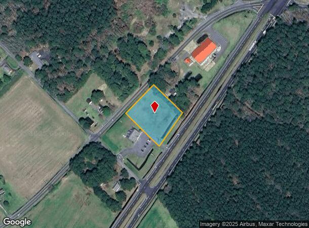 Lankford Hwy, Accomac, VA Parcel Map