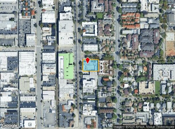  460 S Arroyo Pkwy, Pasadena, CA Parcel Map