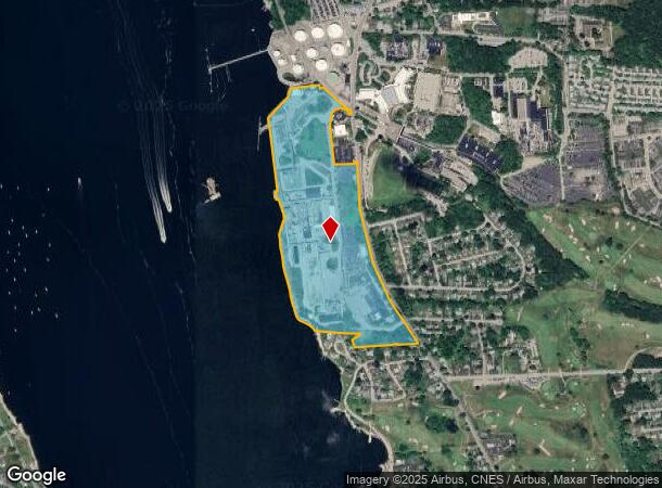  445 Eastern Point Rd, Groton, CT Parcel Map