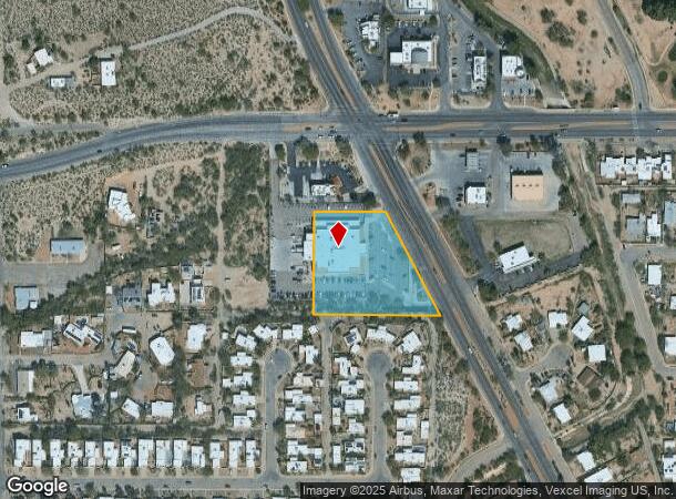  975 N Silverbell Rd, Tucson, AZ Parcel Map