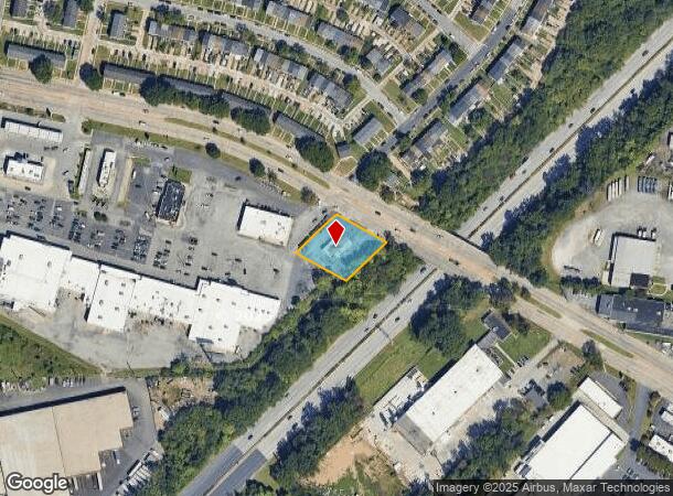  2001 W Patapsco Ave, Baltimore, MD Parcel Map