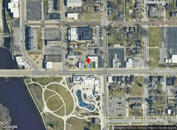  615 E Jefferson Blvd, South Bend, IN Parcel Map