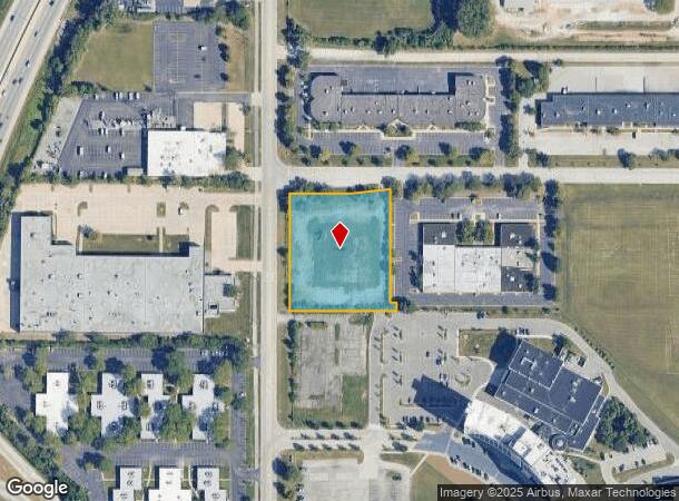 1701 W Rohlwing Rd, Rolling Meadows, IL Parcel Map