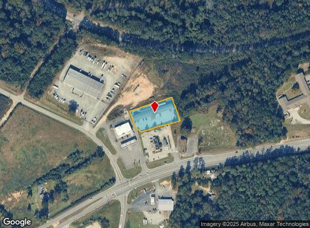 2870 Jeffersonville Rd, Macon, GA Parcel Map