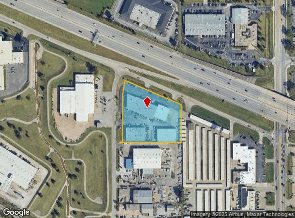 9322 Broken Arrow Expy, Tulsa, OK Parcel Map