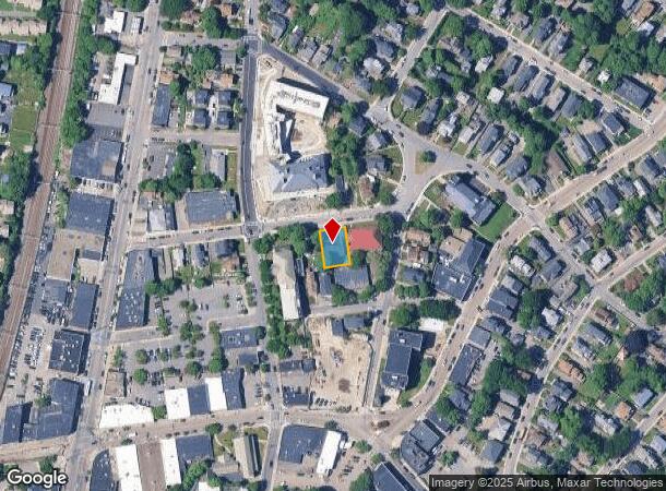 14 Everett St, Hyde Park, MA Parcel Map