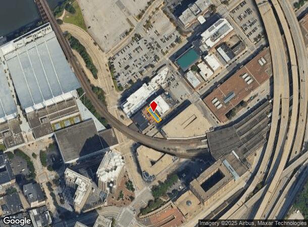  1125 Penn Ave, Pittsburgh, PA Parcel Map