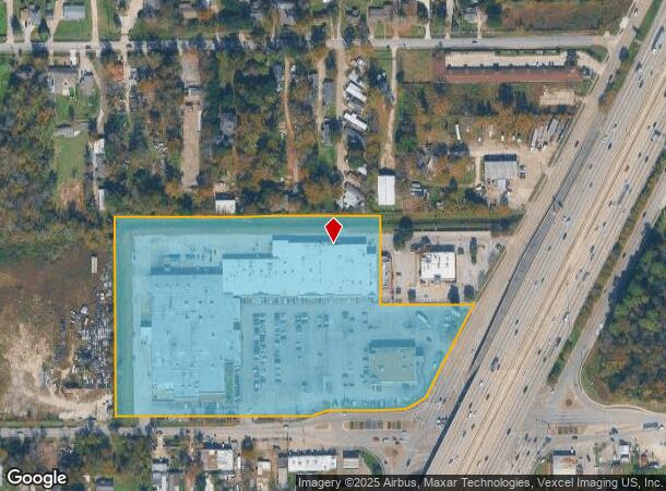 11703 Eastex Fwy, Houston, TX Parcel Map