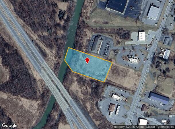 S Main St, Mansfield, PA Parcel Map