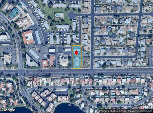 1250 E Baseline Rd, Tempe, AZ Parcel Map