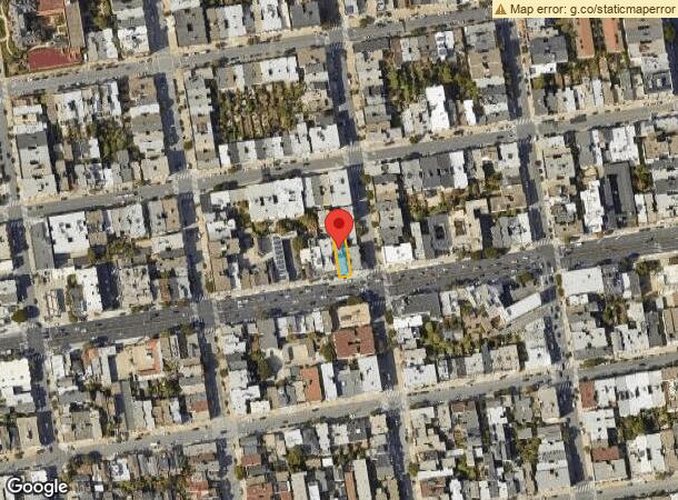  1610 Lombard St, San Francisco, CA Parcel Map