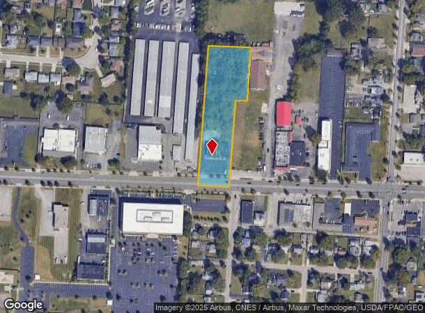 4076 E Main St, Columbus, OH Parcel Map