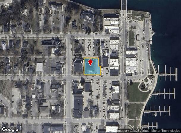  109 Clinton St, Charlevoix, MI Parcel Map