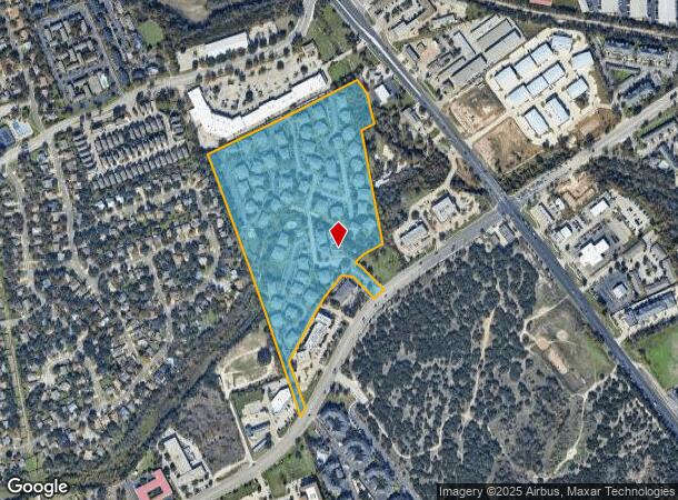 335 Cypress Creek Rd, Cedar Park, TX Parcel Map