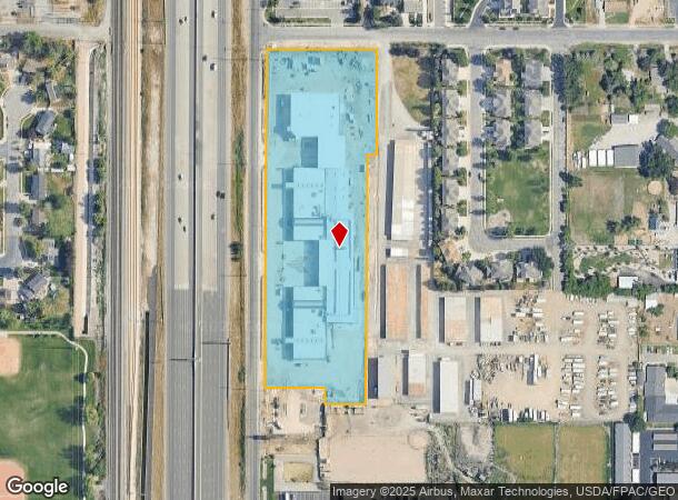  547 S Frontage Rd, Centerville, UT Parcel Map