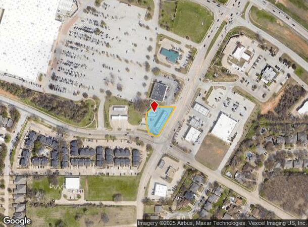  1201 N Little School Rd, Arlington, TX Parcel Map