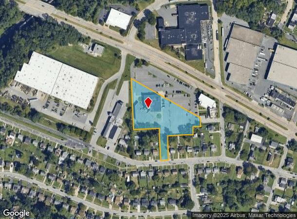 2701 W Patapsco Ave, Baltimore, MD Parcel Map