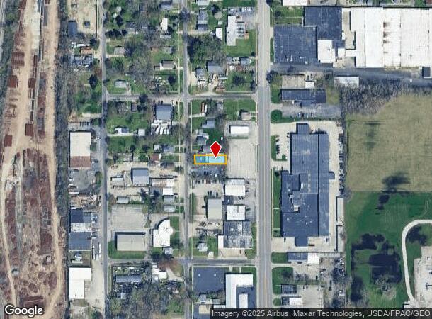 206 Wamba Ave, Toledo, OH Parcel Map