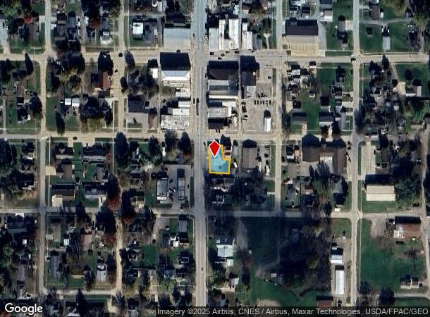 202 S Main St, New Sharon, IA Parcel Map