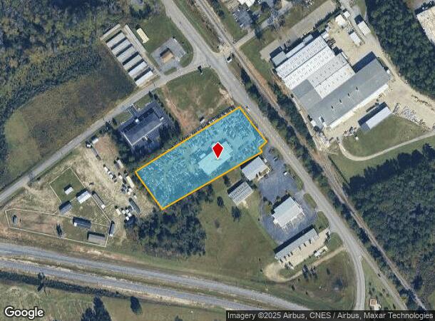 1636 College St, Eastman, GA Parcel Map