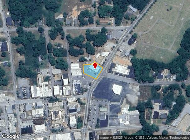  311 N Harper St, Laurens, SC Parcel Map