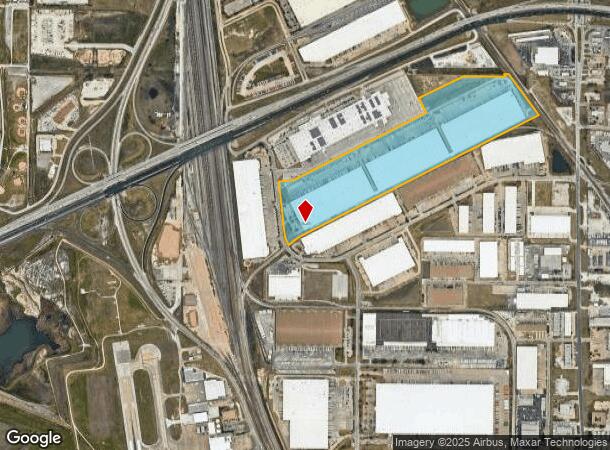 4600 Railhead Rd, Fort Worth, TX Parcel Map