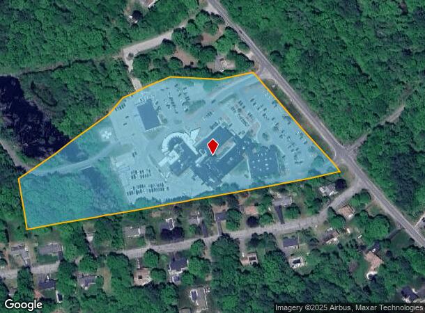 Thompson Rd, Webster, MA Parcel Map