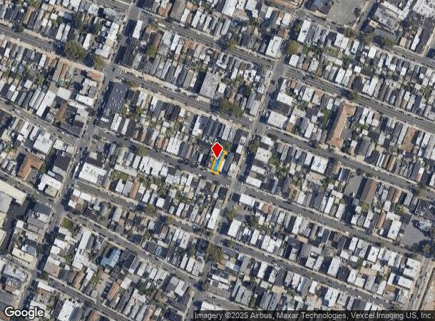  42 Warwick St, Newark, NJ Parcel Map