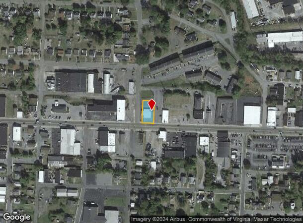  1255 W State St, Bristol, VA Parcel Map