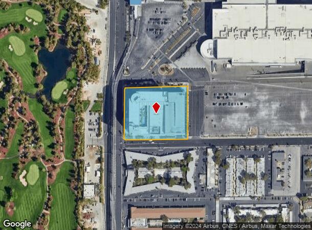  3400 Paradise Rd, Las Vegas, NV Parcel Map