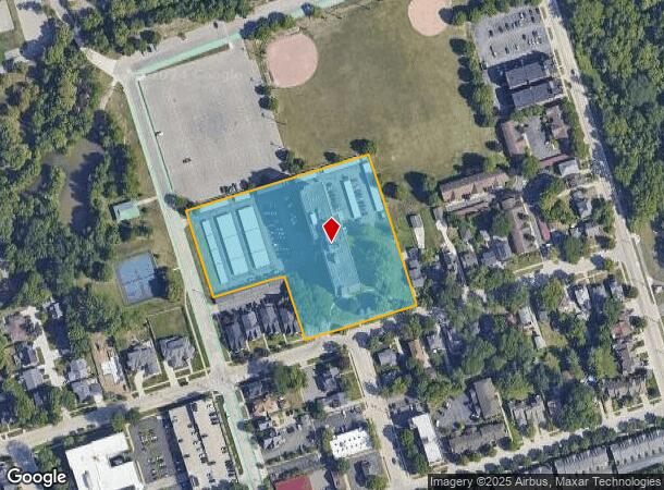  21800 Morley Ave, Dearborn, MI Parcel Map