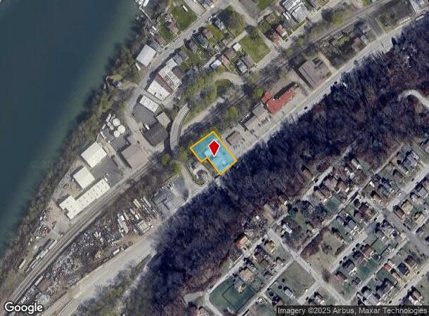  636 W 5Th Ave, Mckeesport, PA Parcel Map